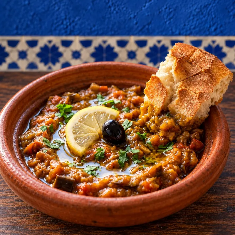 Zaalouk — Dish photograph