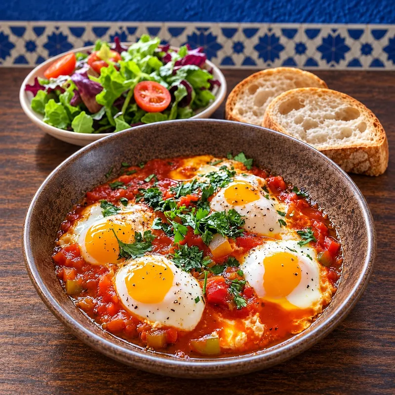 Shakshuka Skillet — Dish photograph