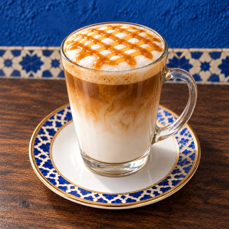 Caramel Macchiato — Dish photograph