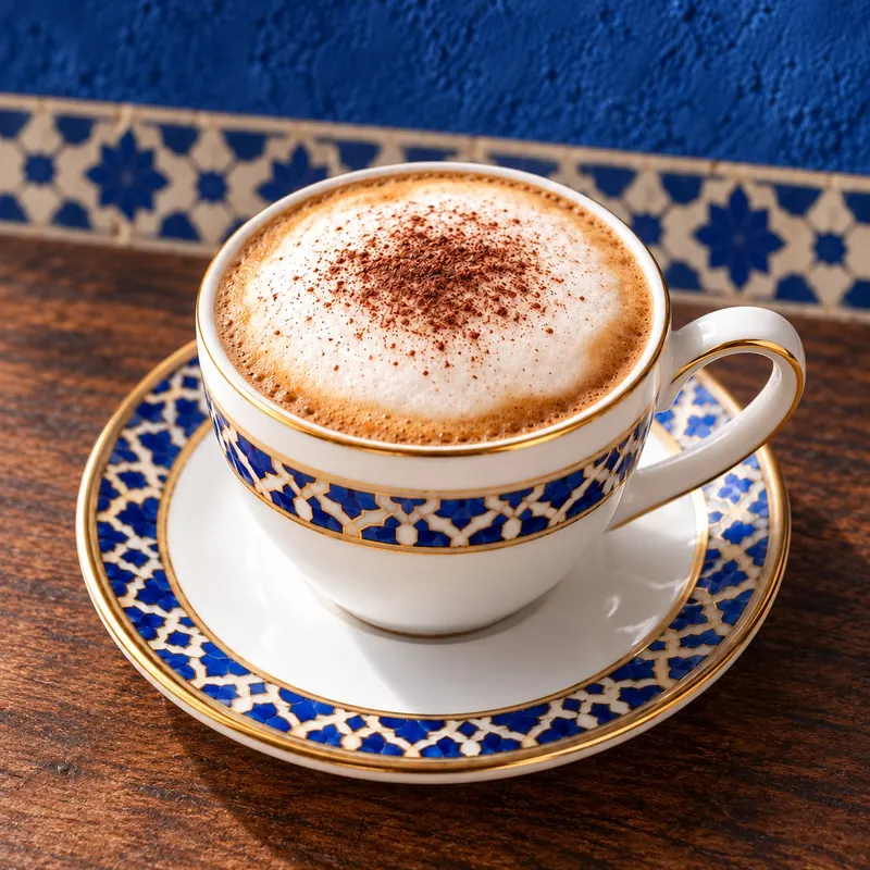 Cappuccino — Dish photograph