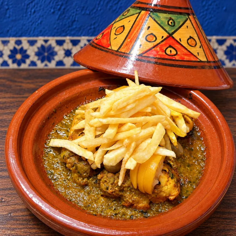 Roasted Chicken Tagine — Dish photograph