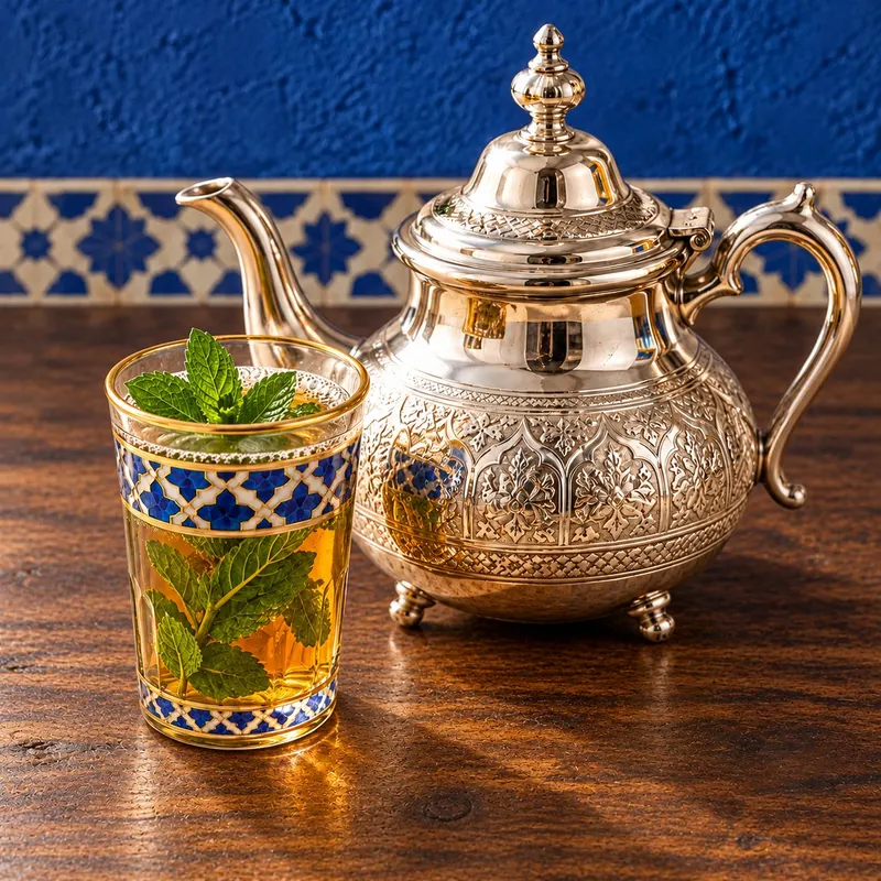 Moroccan Tea · Large — Dish photograph