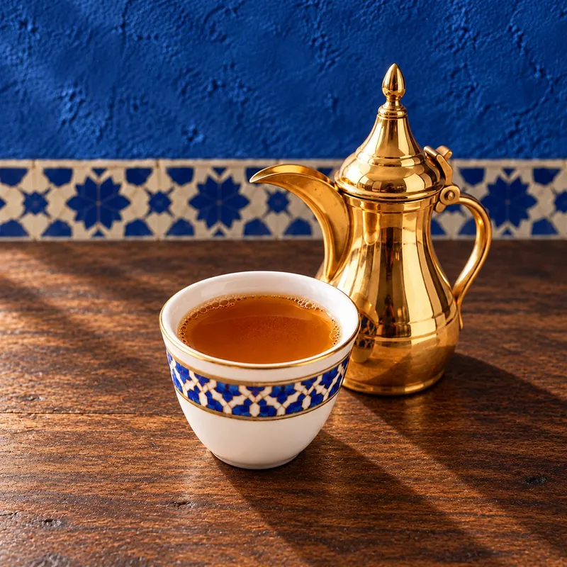 Arabic Coffee — Dish photograph