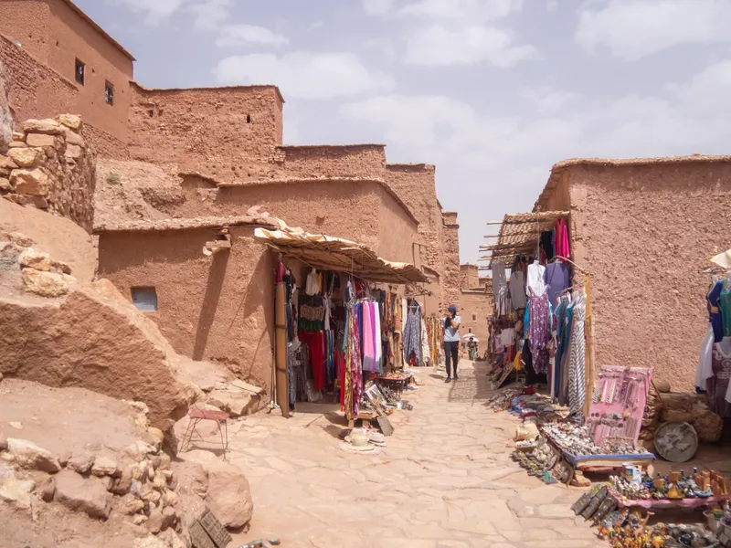The earthen ksar of Ait Ben Haddou