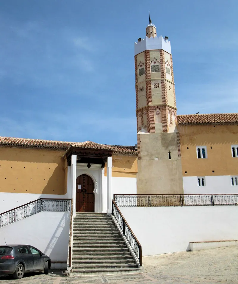 The minaret of Chefchaouen’s Grand Mosque