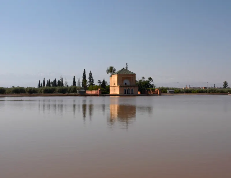 The Menara gardens in Marrakesh