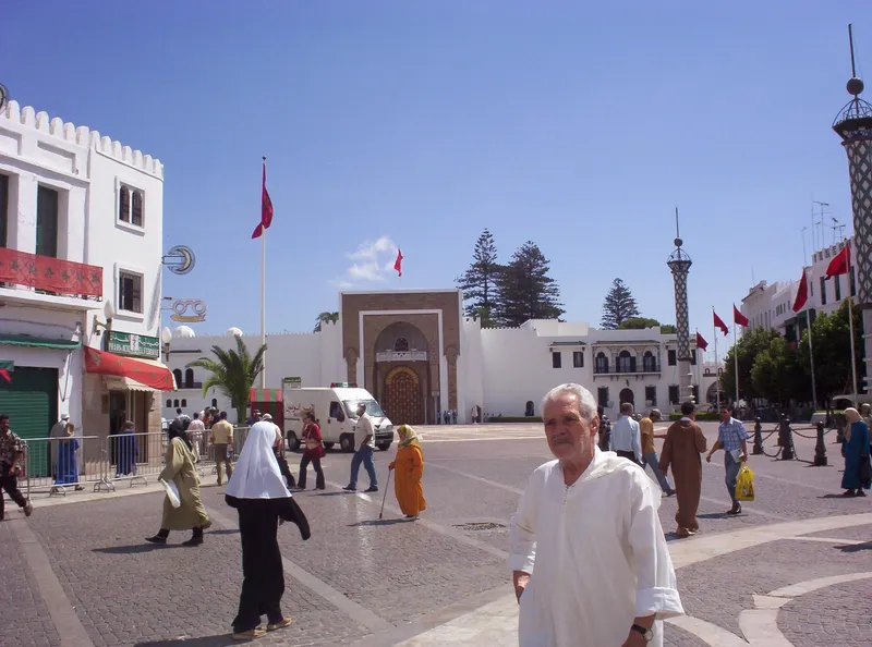 The Royal Palace frontage in Tetouan